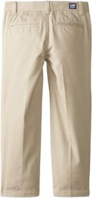 img 1 attached to 👖 Lee Classic Twill Flat Front Pant - The Ideal Choice for Big Boys