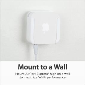 img 2 attached to 🔒 Secure and Space-Saving TotalMount Apple AirPort Express Mount: Mount Your Router with Ease
