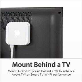img 1 attached to 🔒 Secure and Space-Saving TotalMount Apple AirPort Express Mount: Mount Your Router with Ease