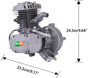 img 1 attached to Конверсионный комплект YUEWO на 80cc с двумя тактами для моторизованного велосипеда