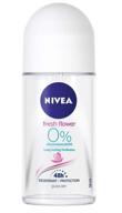 nivea fresh flower deodorant aluminum logo