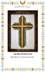 img 2 attached to Log Cabin Christian Cross QuiltFox