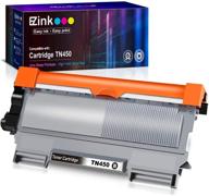 ⚫️ e-z ink (tm) compatible toner cartridge replacement for brother tn450 tn420 tn-450 tn-420 for hl-2270dw hl-2280dw hl-2230 hl-2240, mfc-7360n, mfc-7860dw, dcp-7065dn, intellifax 2840 2940 - 1 black logo