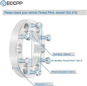 img 3 attached to ECCPP Replacement 6X5 5 6X139 7Mm 108Mm