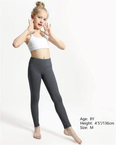 img 2 attached to 🏃 Stelle Legging: Active Girls' Clothing for Effective Workout and Running