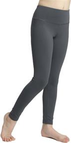 img 3 attached to 🏃 Stelle Legging: Active Girls' Clothing for Effective Workout and Running