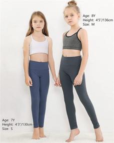 img 1 attached to 🏃 Stelle Legging: Active Girls' Clothing for Effective Workout and Running