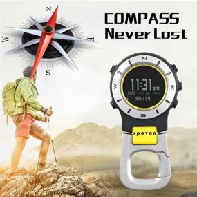 img 3 attached to Compass Altimeter Barometer Digital Climbing Women's Watches