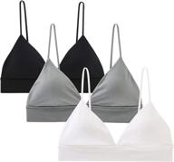 inibud bralette triangle removable closure women's clothing in lingerie, sleep & lounge logo