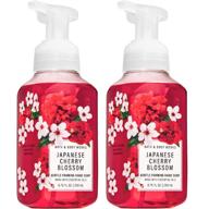 🌸 нежное вспенивающееся мыло для рук: японская вишня - bath & body works (2 шт) логотип