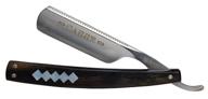 🪒 dovo carre straight razor featuring elegant ebony wood handle logo