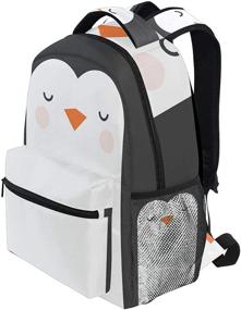 img 2 attached to Stylish School Backpack for Elementary Boys and Girls - Casual Travel Bag with Laptop Compartment - Computer Daypack