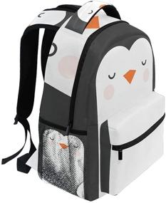 img 3 attached to Stylish School Backpack for Elementary Boys and Girls - Casual Travel Bag with Laptop Compartment - Computer Daypack