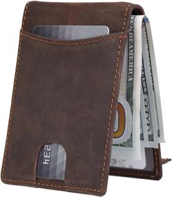 img 4 attached to 👝 Premium Quality KissTies Wallet: Top Grain Leather Pocket for Stylish Organizing