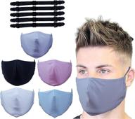 ultimate fit: adjustable workout sports face mask for women and men - boost gym performance & breathability logo