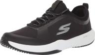 skechers train venom sneaker black men's shoes logo