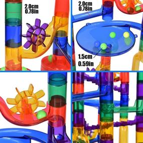 img 1 attached to 🎉 154-Piece Set of 90 Translucent FUN LITTLE TOYS