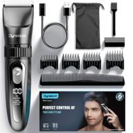 💇 dynabliss hair clippers: professional cordless kit for men with led display - ideal for barbers and hair cutting tasks logo