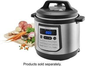 img 1 attached to 🍲 8-Quart Stainless Steel Multi-Function Pressure Cooker by Insignia