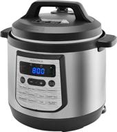 🍲 8-quart stainless steel multi-function pressure cooker by insignia логотип