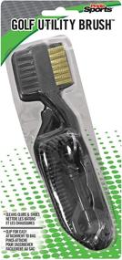 img 3 attached to PrideSports Golf Club Cleaning Brush: Efficient Cleaning Tool in Sleek Black Design