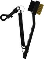 pridesports golf club cleaning brush: efficient cleaning tool in sleek black design logo