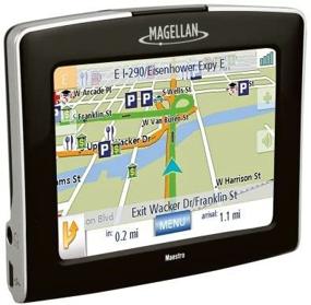 img 1 attached to 🌐 Улучшенная портативная система навигации GPS Magellan Maestro 3200 с диагональю экрана 3,5 дюйма