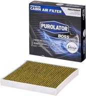 🚗 purolatorboss premium cabin air filter with febreze freshness – enhancing air quality and eliminating odors logo