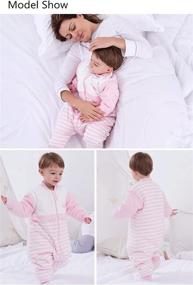 img 3 attached to OuYun Sleeping Detachable Wearable Blanket Bedding for Nursery Bedding