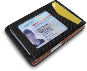 img 2 attached to 👔 Premium Bulliant Leather Wallet: Stylish Men's Accessory with 11 Card Holders