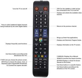 img 2 attached to 📺 Samsung Smart-TV HDTV LCD LED TVs Universal Remote Control - BN59-01178W