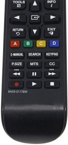 img 1 attached to 📺 Samsung Smart-TV HDTV LCD LED TVs Universal Remote Control - BN59-01178W