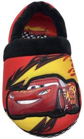 img 3 attached to Delightful Disney Cars Slipper for Toddler and Little Kids