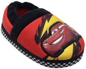 img 4 attached to Delightful Disney Cars Slipper for Toddler and Little Kids