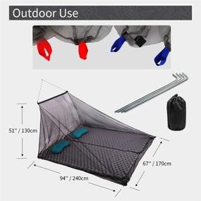 img 3 attached to ORYX Mosquito Outdoor Camping 94X67X51