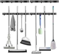 🧼 adjustable bathroom cleaning grippers for convenient organization logo