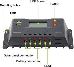 img 1 attached to 🌞 High Efficiency 200W 12V Solar Panel Starter Kit for Off Grid Applications - WEIZE PV Module for Boat, Caravan, RV and more