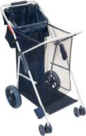 🛒 enhanced navy deluxe wonder wheeler folding utility and beach cart by rio gear логотип