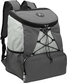 img 1 attached to 🎒 GigaTent Insulated Cooler Backpack: 600D, Adjustable Straps, Water Resistant, Leakproof, Ideal for Lunch, Picnic, Hiking, Camping