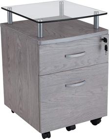 img 3 attached to 🗄️ Regular Gray Techni Mobili Rolling File Cabinet