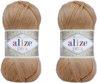 alize microfiber acrylic crochet knitting logo