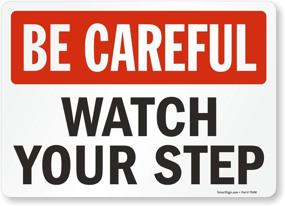 img 2 attached to SmartSign S 4422 EU 14 Careful Watch Laminated