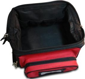 img 3 attached to 🔥 Convenient and Spacious Lightning X Fireman's All-Purpose Wide Mouth Toiletry/Personal Tool Bag for Shift Firefighter with Maltese Cross Design