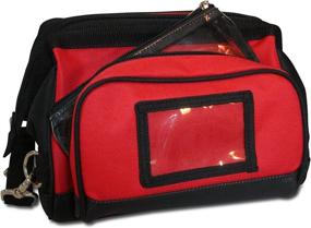 img 2 attached to 🔥 Convenient and Spacious Lightning X Fireman's All-Purpose Wide Mouth Toiletry/Personal Tool Bag for Shift Firefighter with Maltese Cross Design