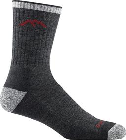 img 4 attached to 🧦 Durable and Cozy: Darn Tough Men's Hiker Merino Wool Micro Crew Socks with Cushioning