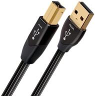 🔌 audioquest pearl usb a-b cable, 1.5m, usb b male, black (usb a to usb b 2.0, male/male) logo