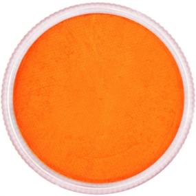 img 2 attached to Maydear Face and Body Paint Orange - 🎨 Classic Single Palette with Large 30g Professional Water Based Paints