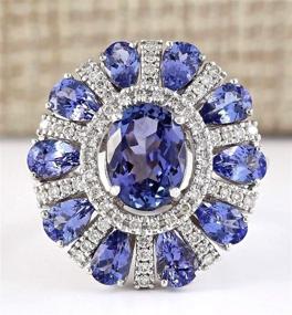 img 3 attached to MAIHAO Elegant Tanzanite Gemstone Engagement