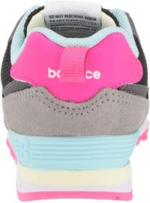 img 2 attached to 💯 Classic Style Meets Comfort: New Balance Kids' 574 V1 Lace-Up Sneaker