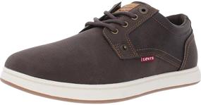 img 3 attached to 👞 Levis Men's Arnold Tumbled Brown Shoes